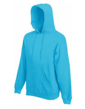Fruit of the loom Hooded Sweat-azure- Größe M -