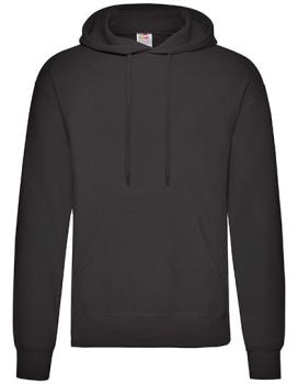 Fruit of the loom Hooded Sweat-Black Größe M