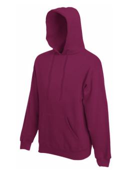 Fruit of the loom Hooded Sweat-Burgund - Größe M