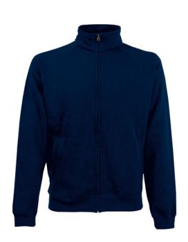 Fruit of the loom, Classic  Sweat jacket, Deep Navy, XL