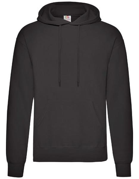 Fruit of the loom Hooded Sweat-Black Größe M